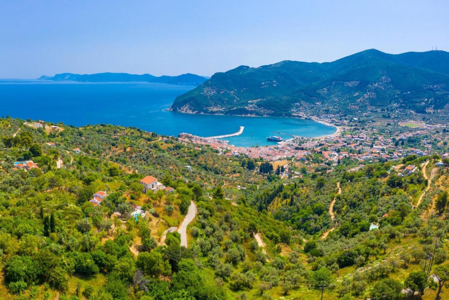 Villa Glafki Panormos  Екстериор снимка