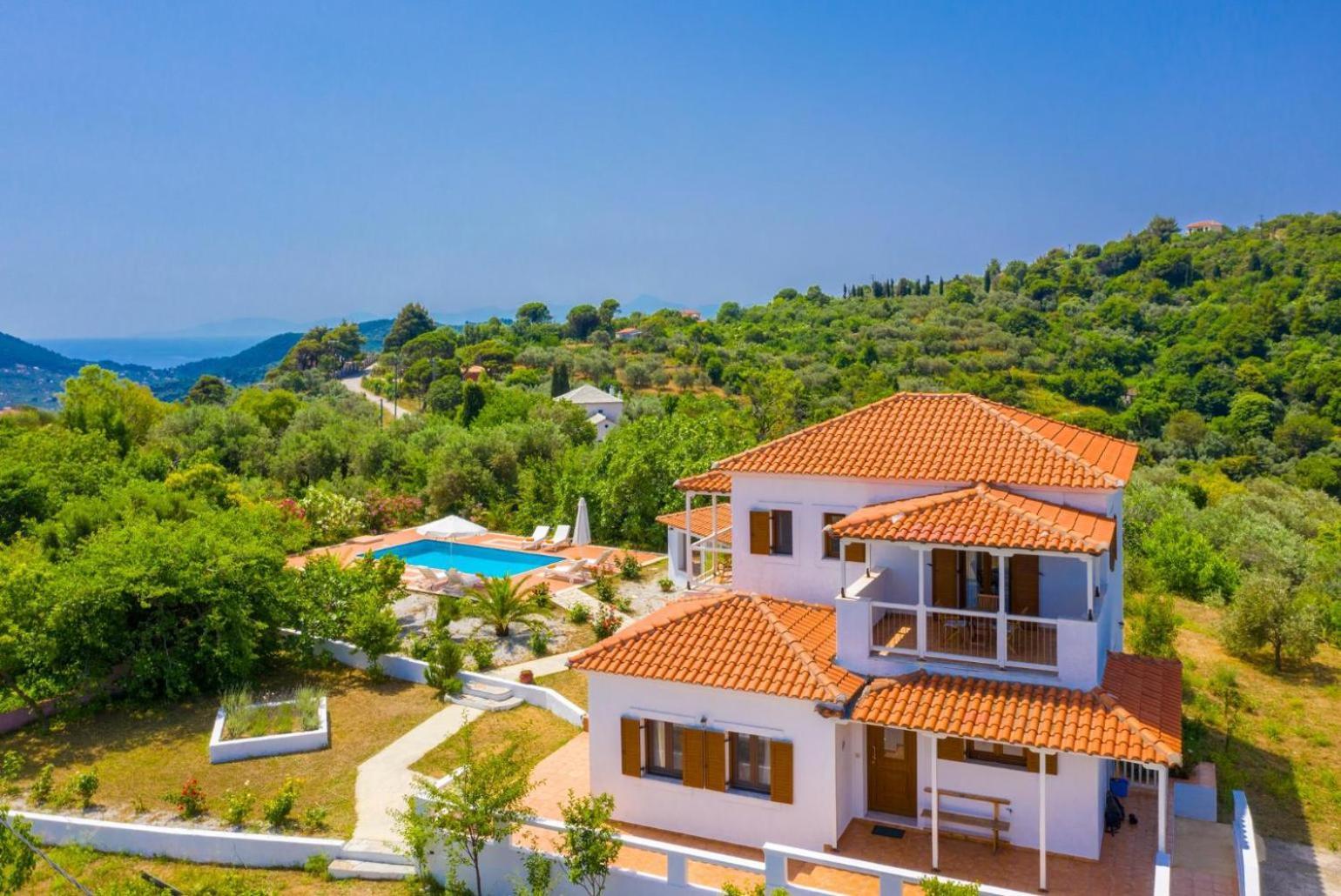 Villa Glafki Panormos  Екстериор снимка