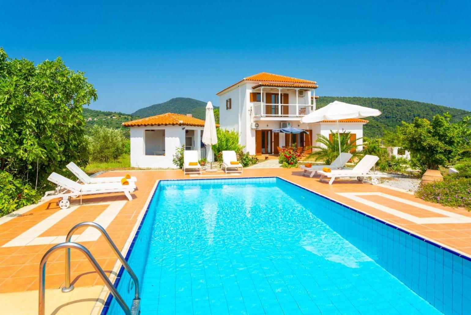 Villa Glafki Panormos  Екстериор снимка