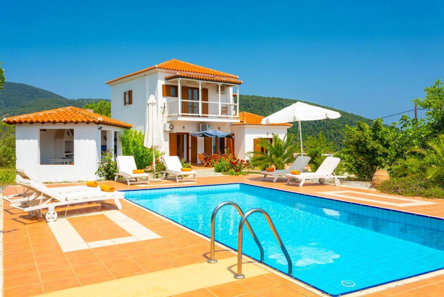 Villa Glafki Panormos  Екстериор снимка