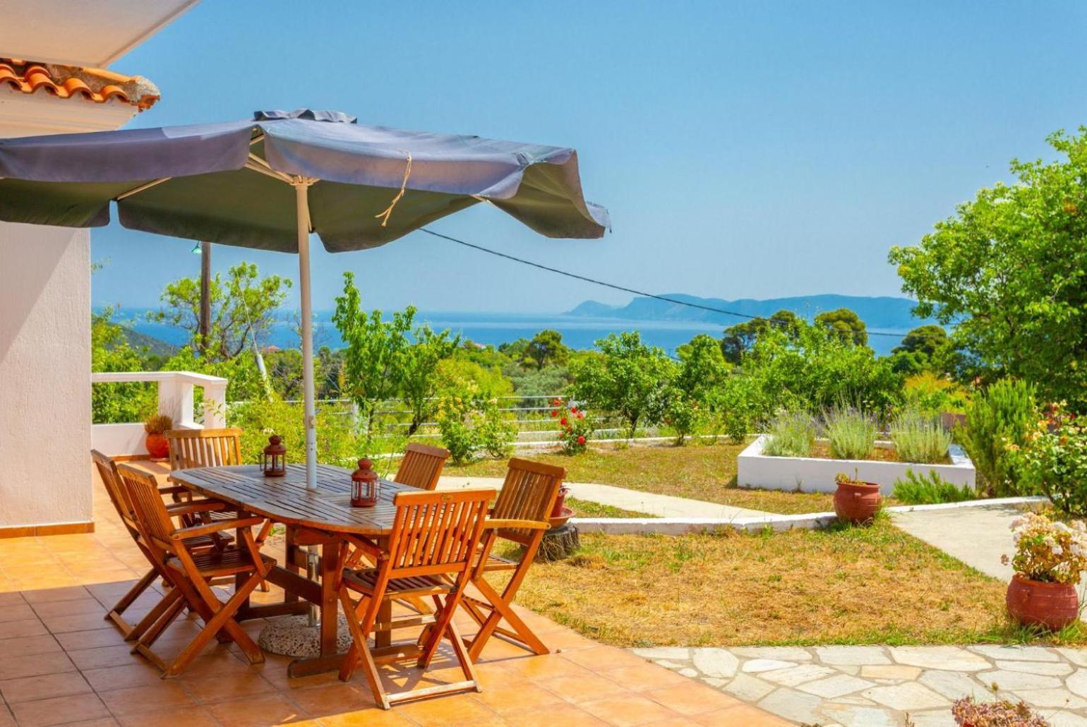 Villa Glafki Panormos  Екстериор снимка