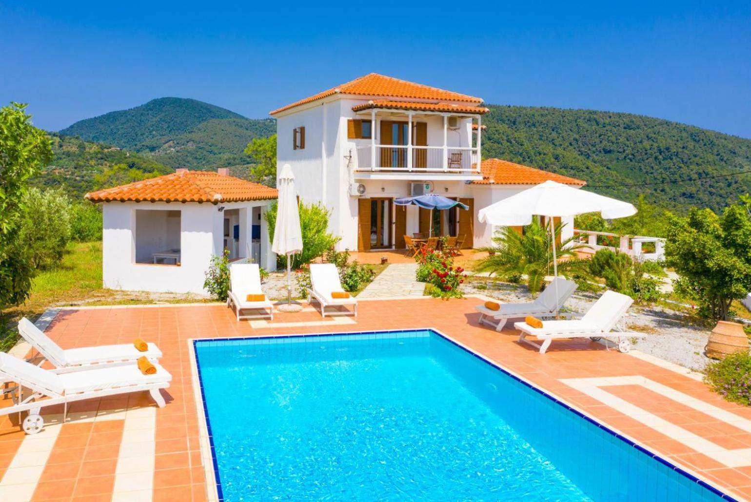Villa Glafki Panormos  Екстериор снимка