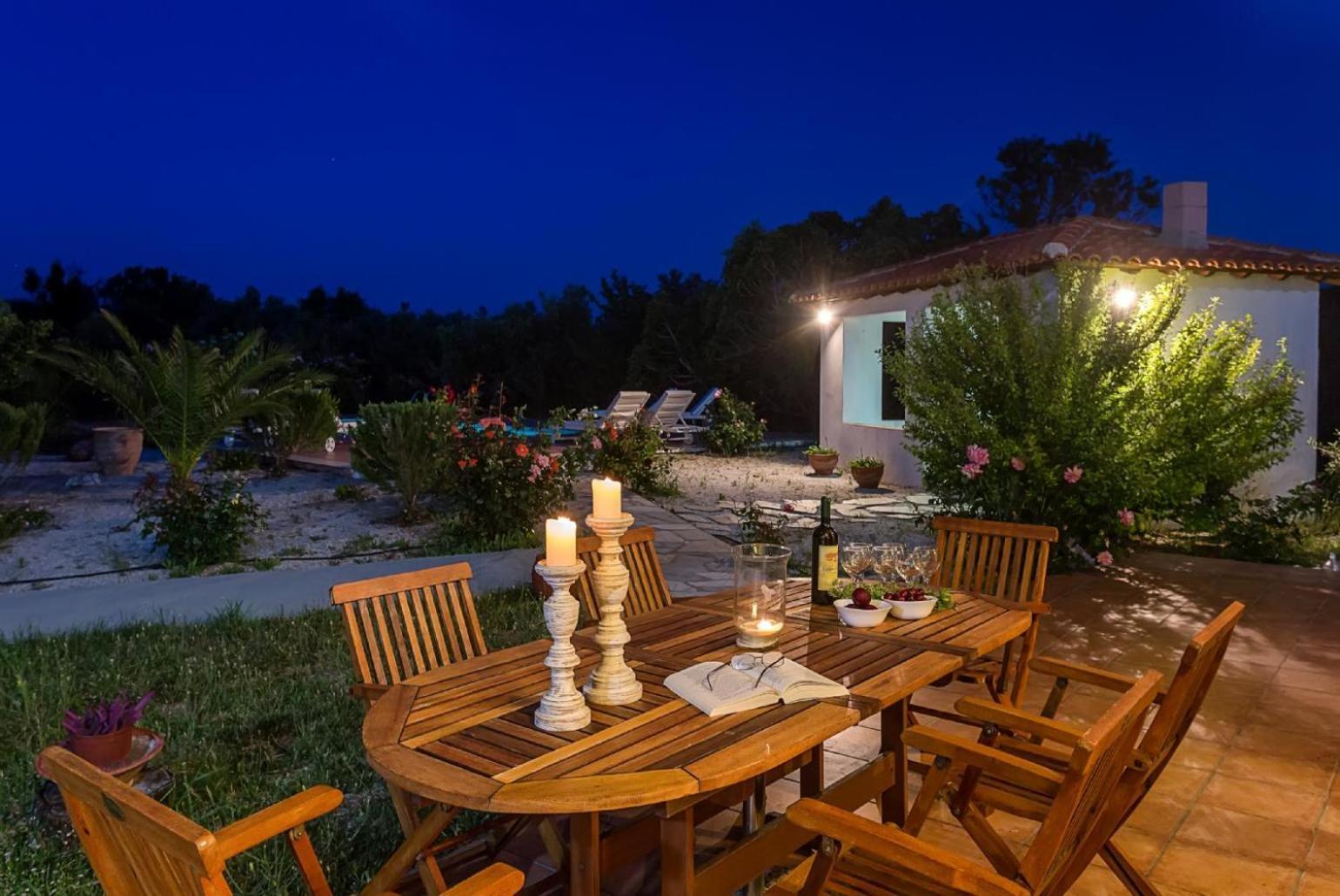 Villa Glafki Panormos  Екстериор снимка